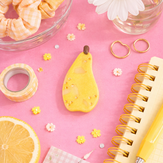 Pear Side Hair Clip