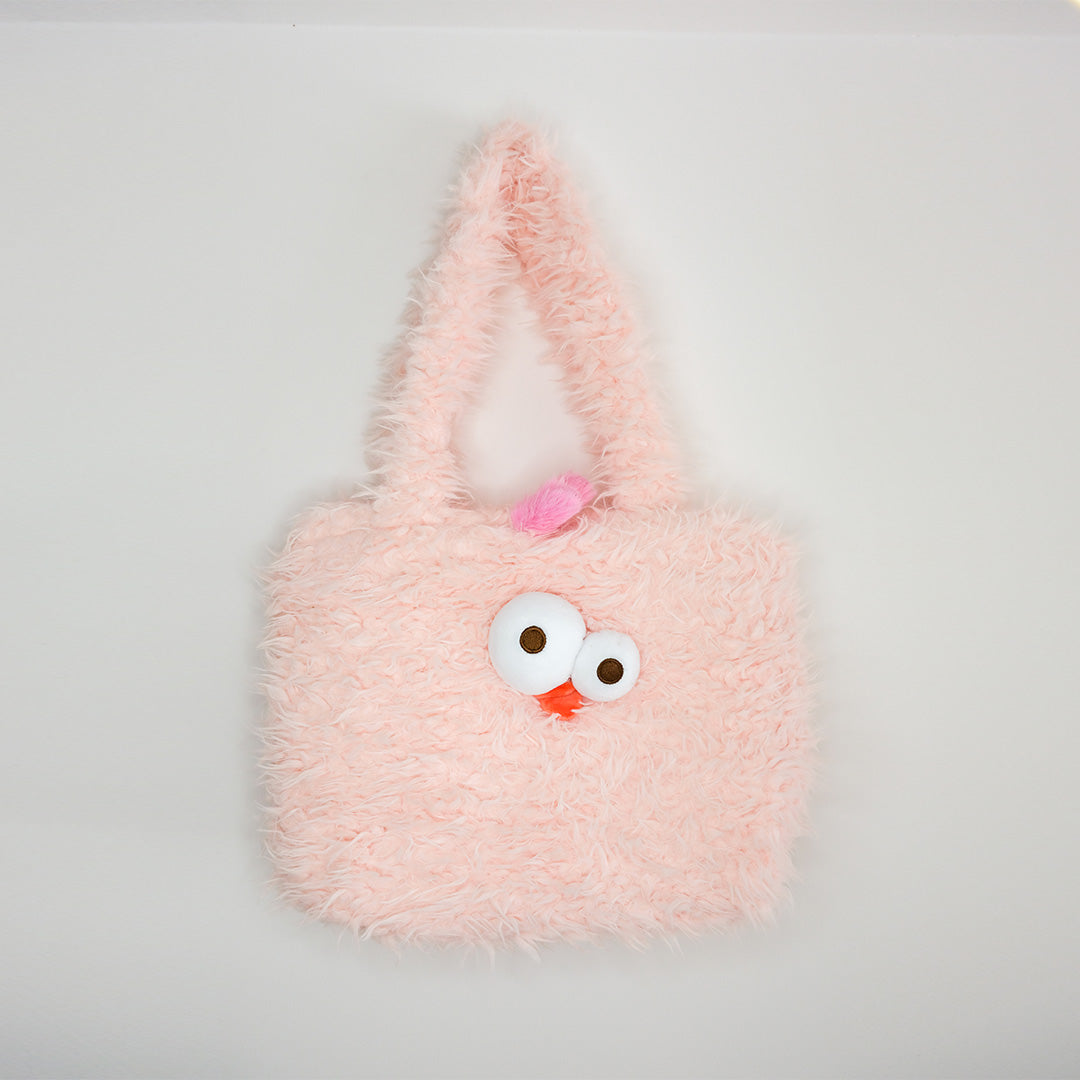 Fluffy Pink Chicken Tote 🐥✨