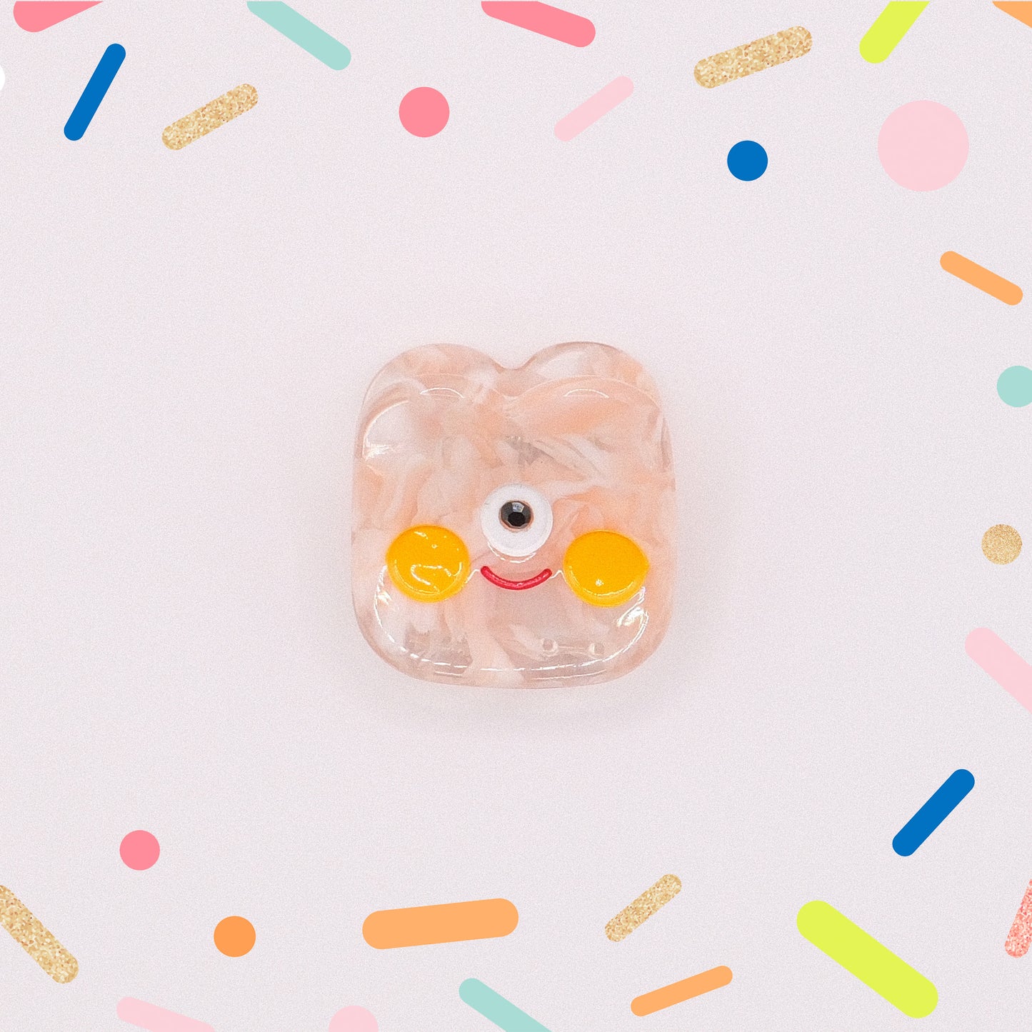 Mini Pink Monster Hair Claw