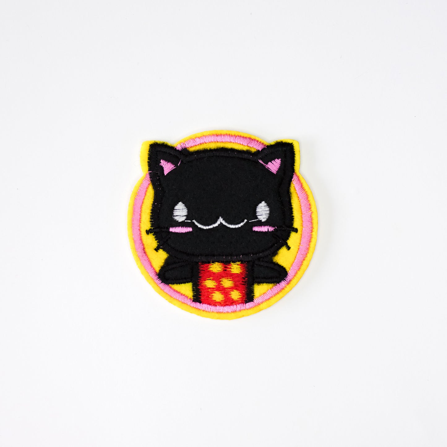 Smiling Black Cat (Meow!)