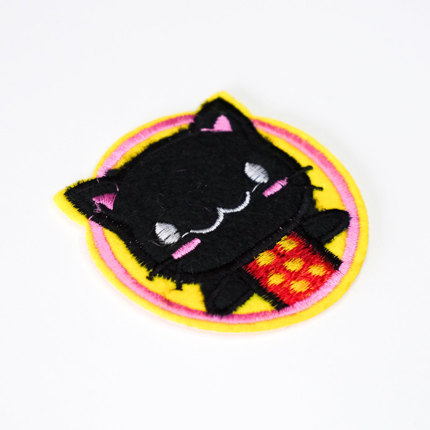 Smiling Black Cat (Meow!)