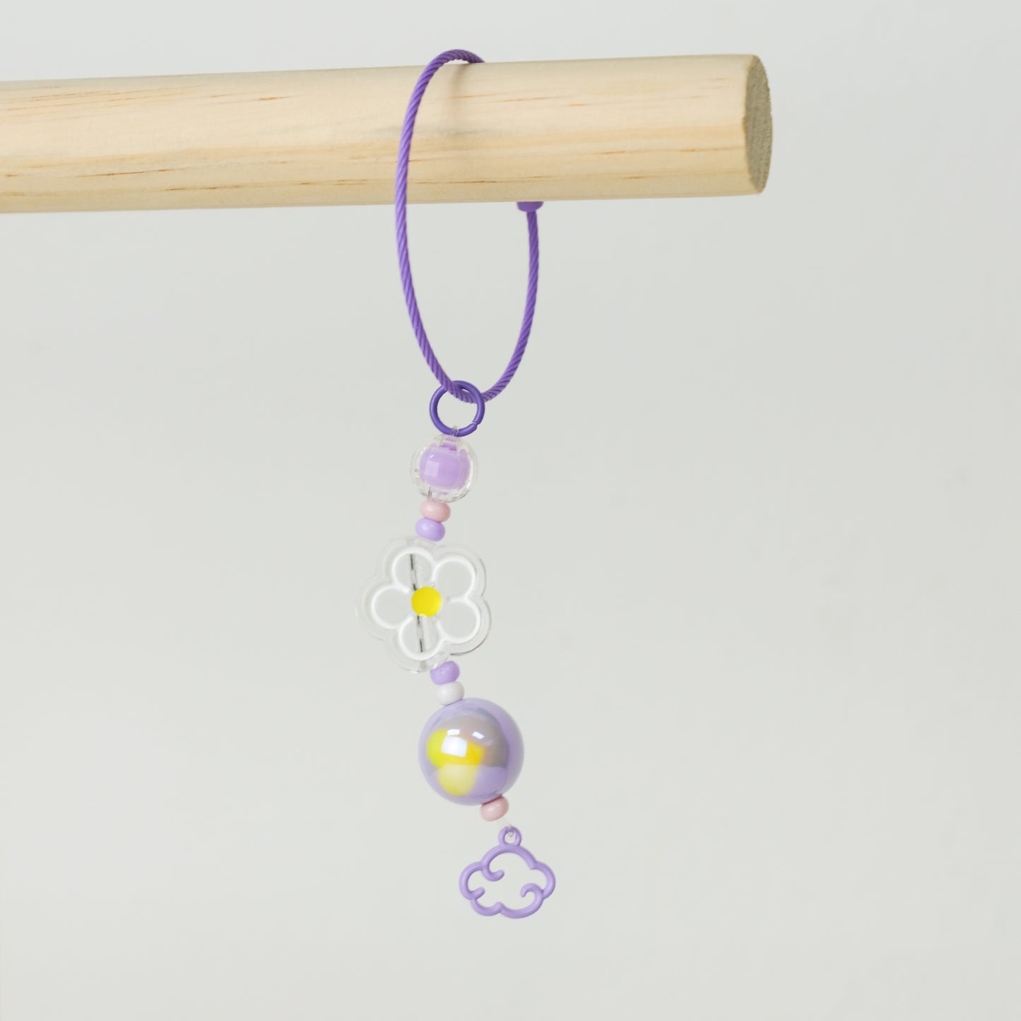 Purple Flower Cloud Chain