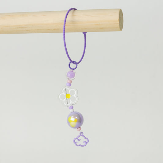 Purple Flower Cloud Chain