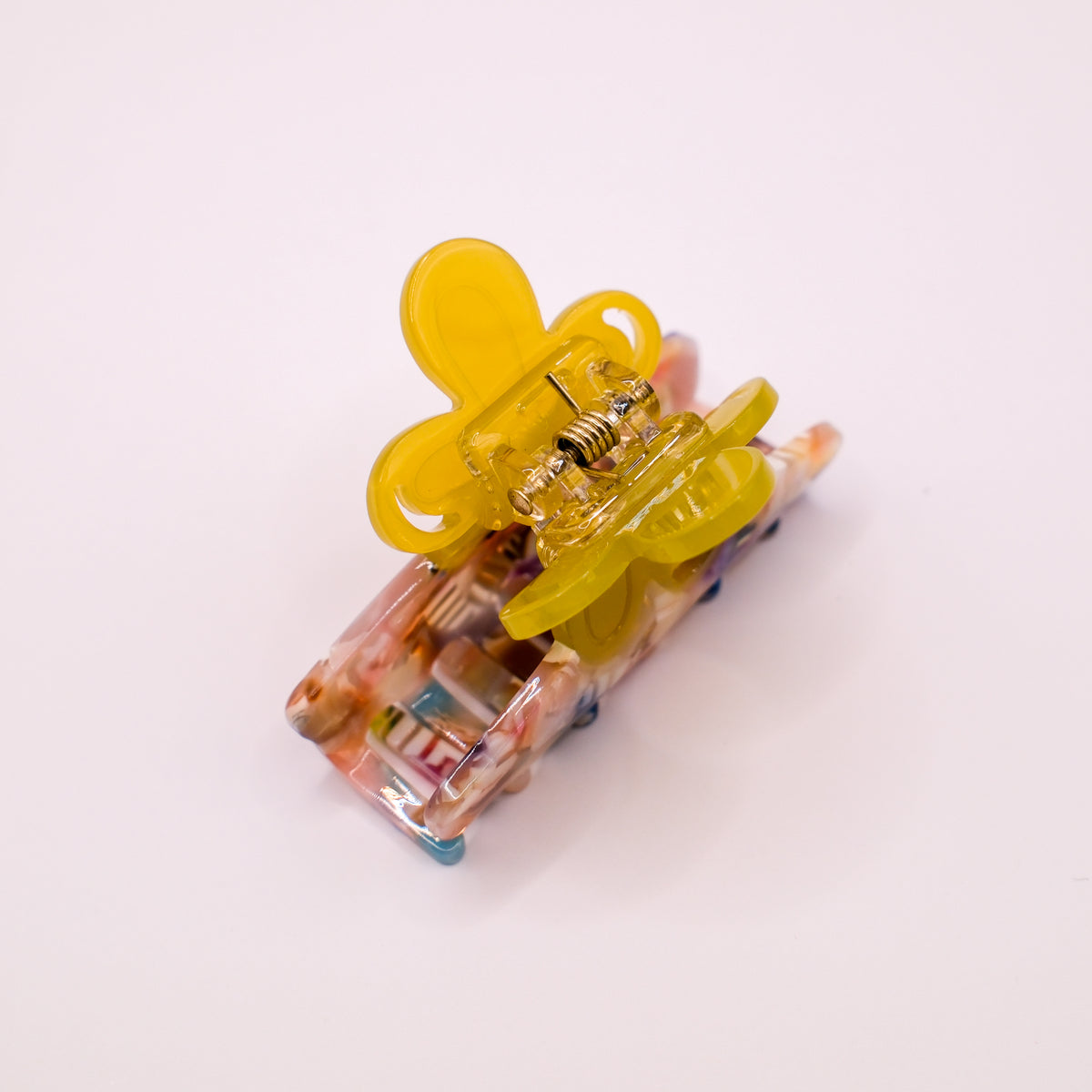 Rainbow Daisy Hair Claw