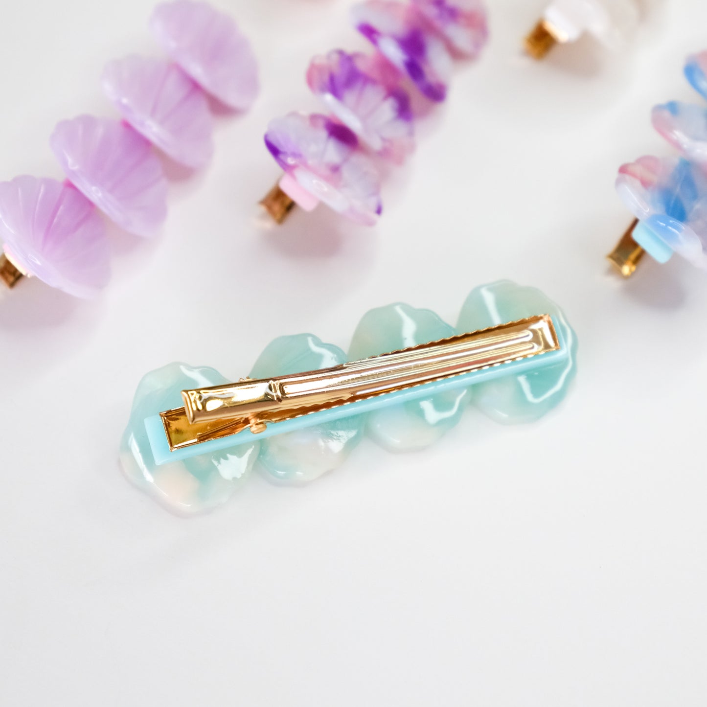 Seashell Hair Clip Lilac 💜