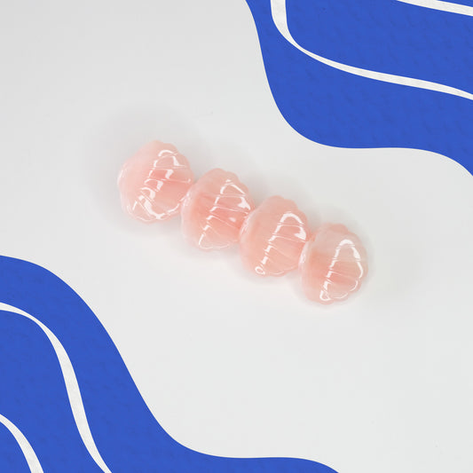 Seashell Hair Clip Pink 🐚🌸