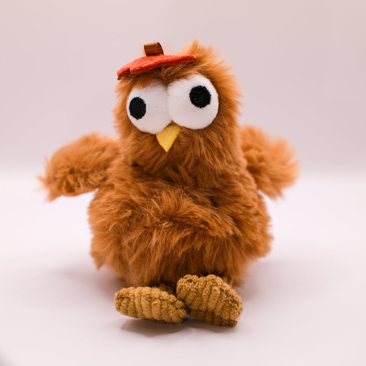 Big-Eyed Chicken Squeaky Egg Charm
