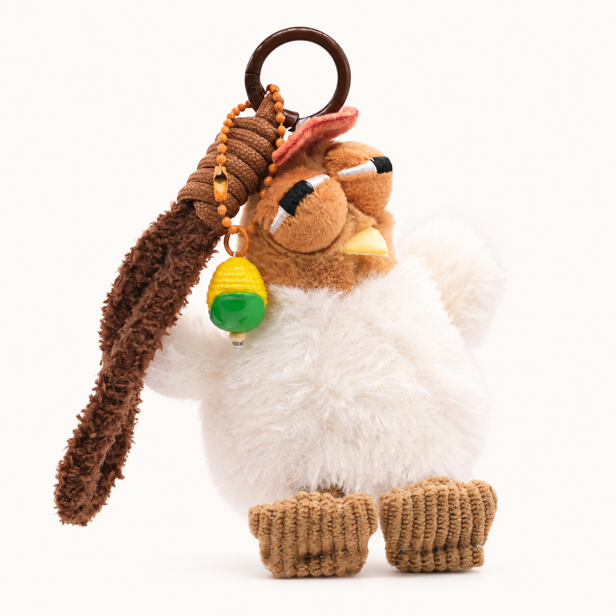 Sleepy Chick Squeaky Egg Charm