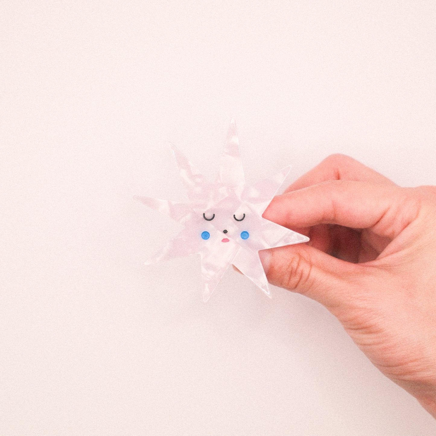 Sleepy Star Hair Clip