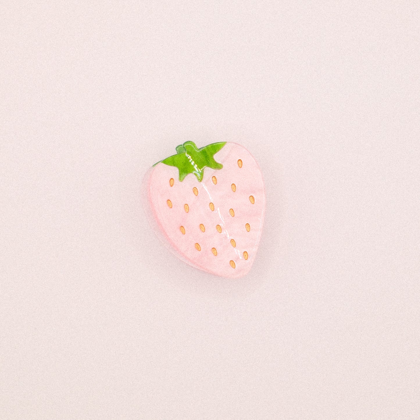 Blush Strawberry Hair Claw