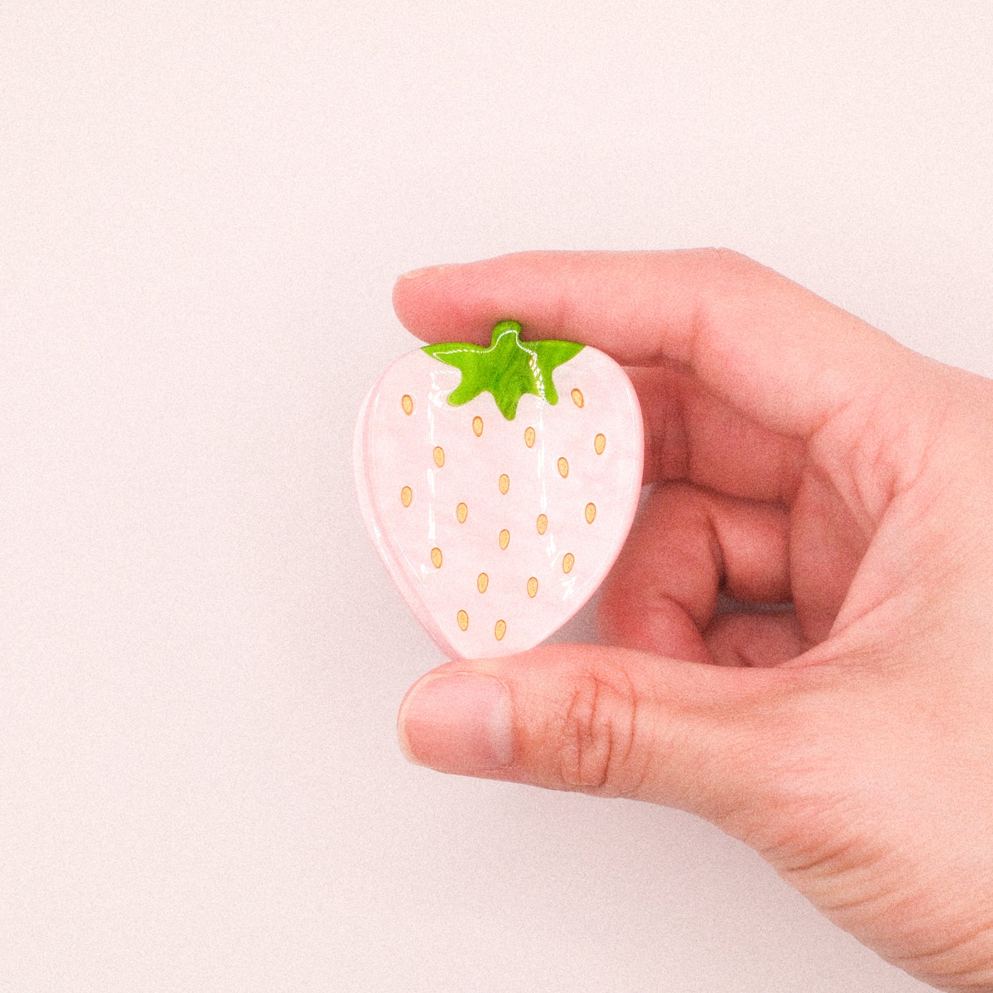 Blush Strawberry Hair Claw