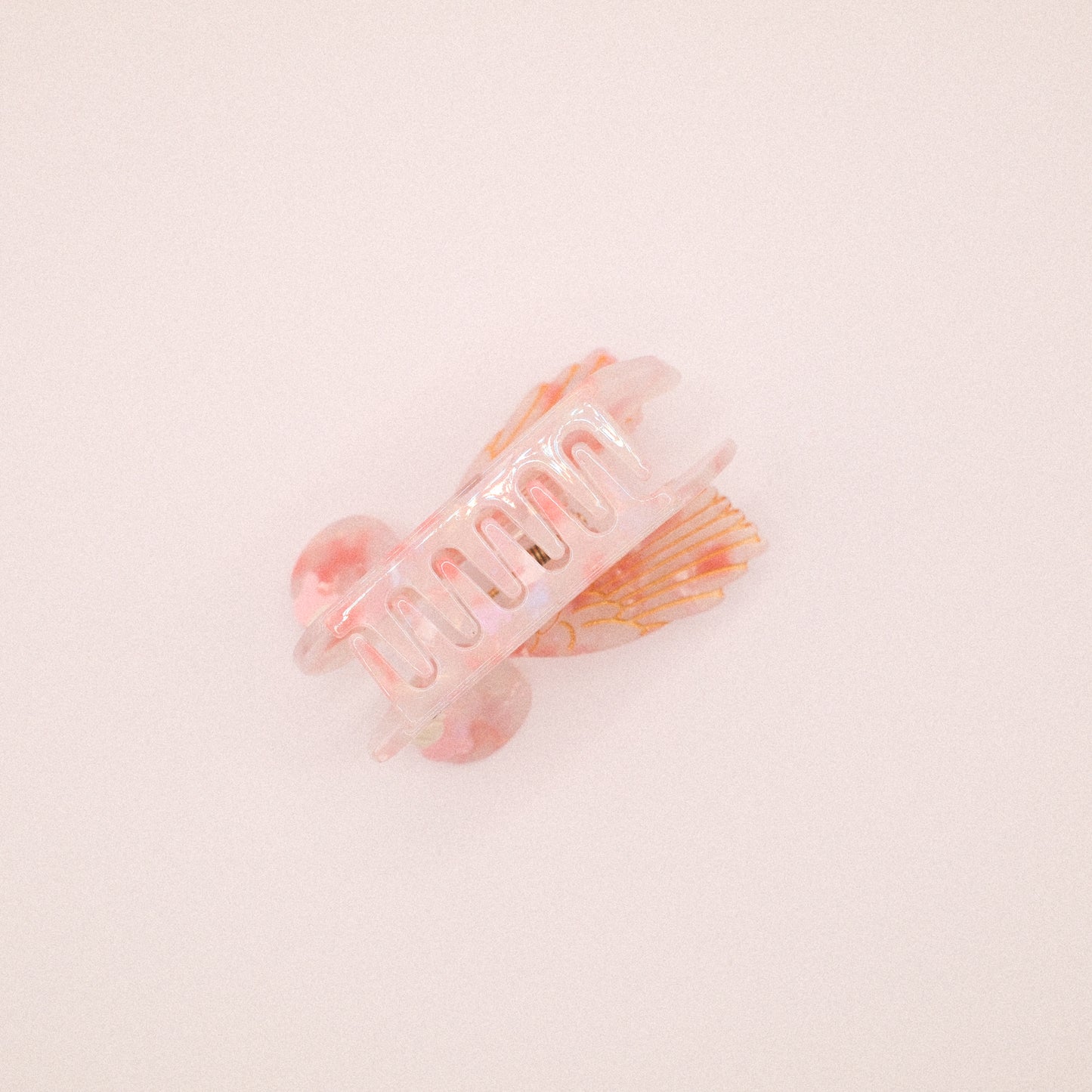 Blush Swan Hair Claw