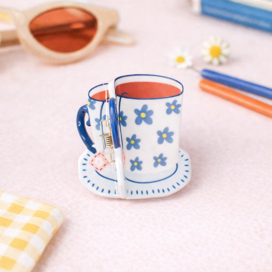 Daisy Tea Time Hair Claw