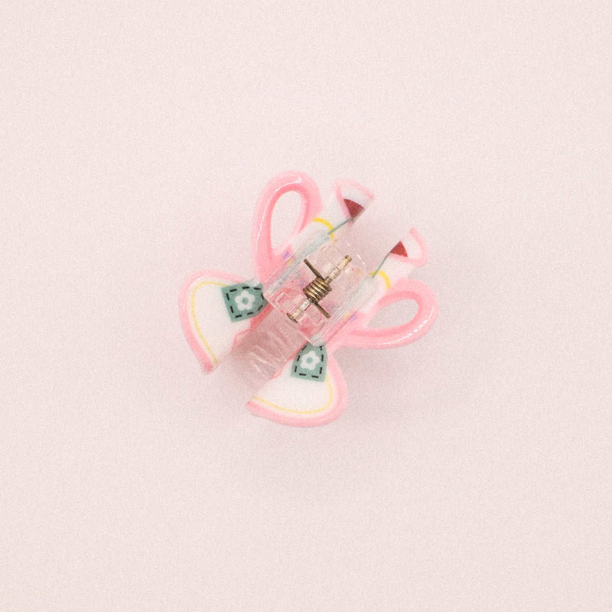 Pink Tea Time Hair Claw
