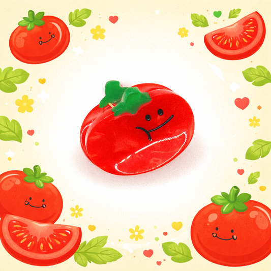Tomato Mini Hair Claw