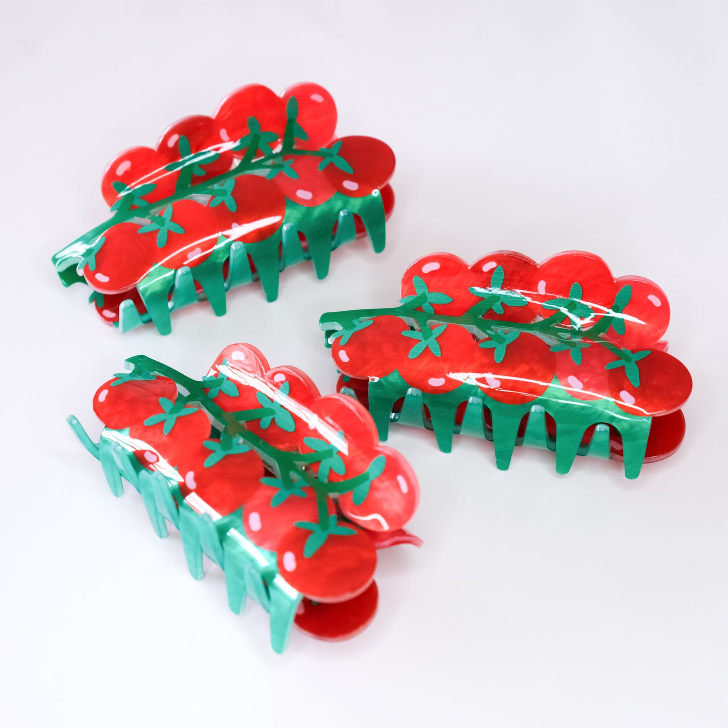 Tomato Bunch Hair Claw 🍅