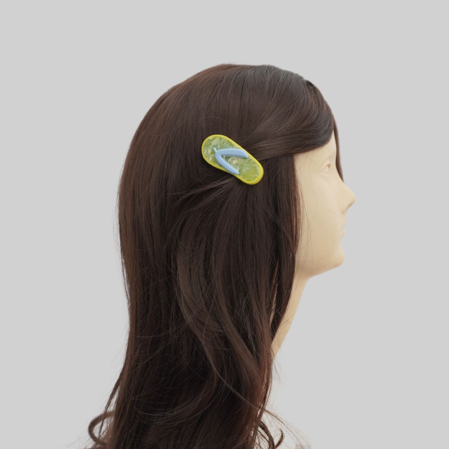 Sage Flip Flop Hair Clip