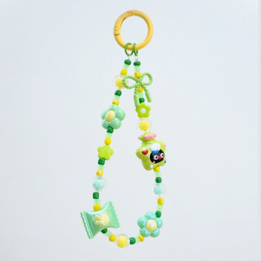 Minty Meadow Beaded Strap