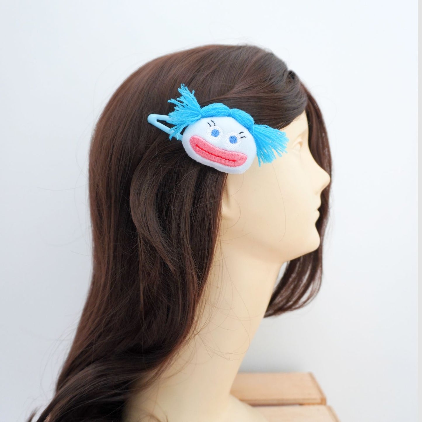 Blue Pigtail Hair Clip [Set of 2]
