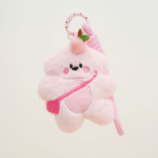 Peach Puff Buddy Charm
