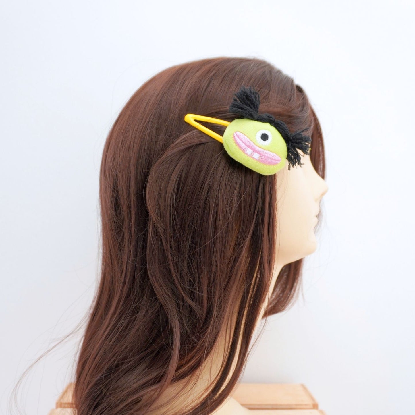Green Pigtail Hair Clip [Set of 2]
