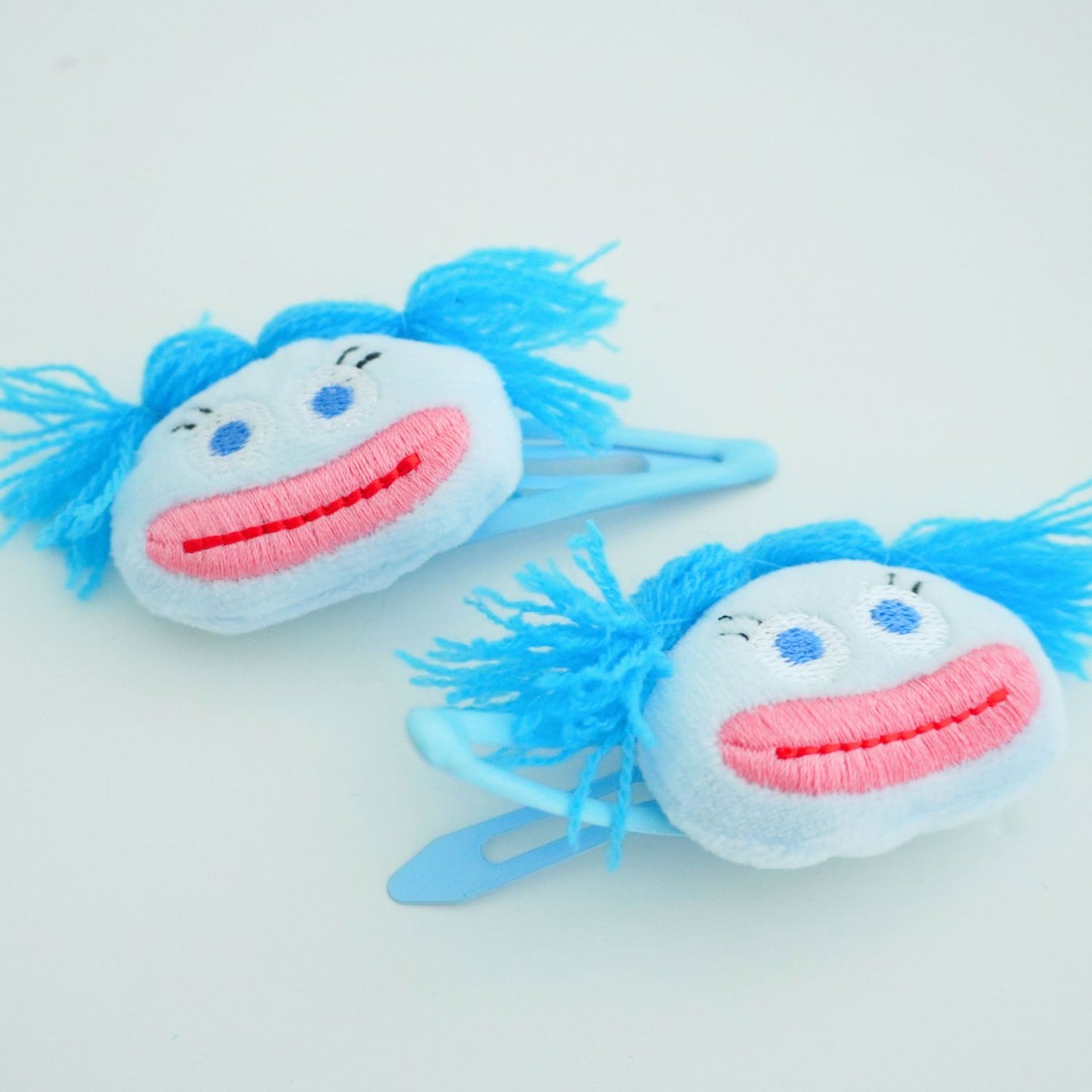 Blue Pigtail Hair Clip [Set of 2]