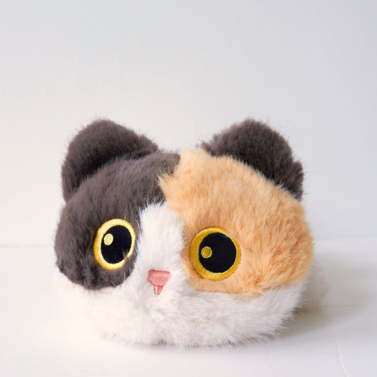 Calico Lazy Cat Plushie