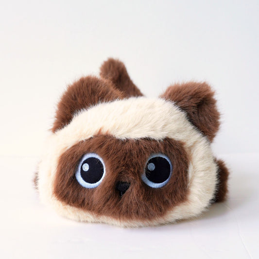 Siamese Lazy Cat Plushie