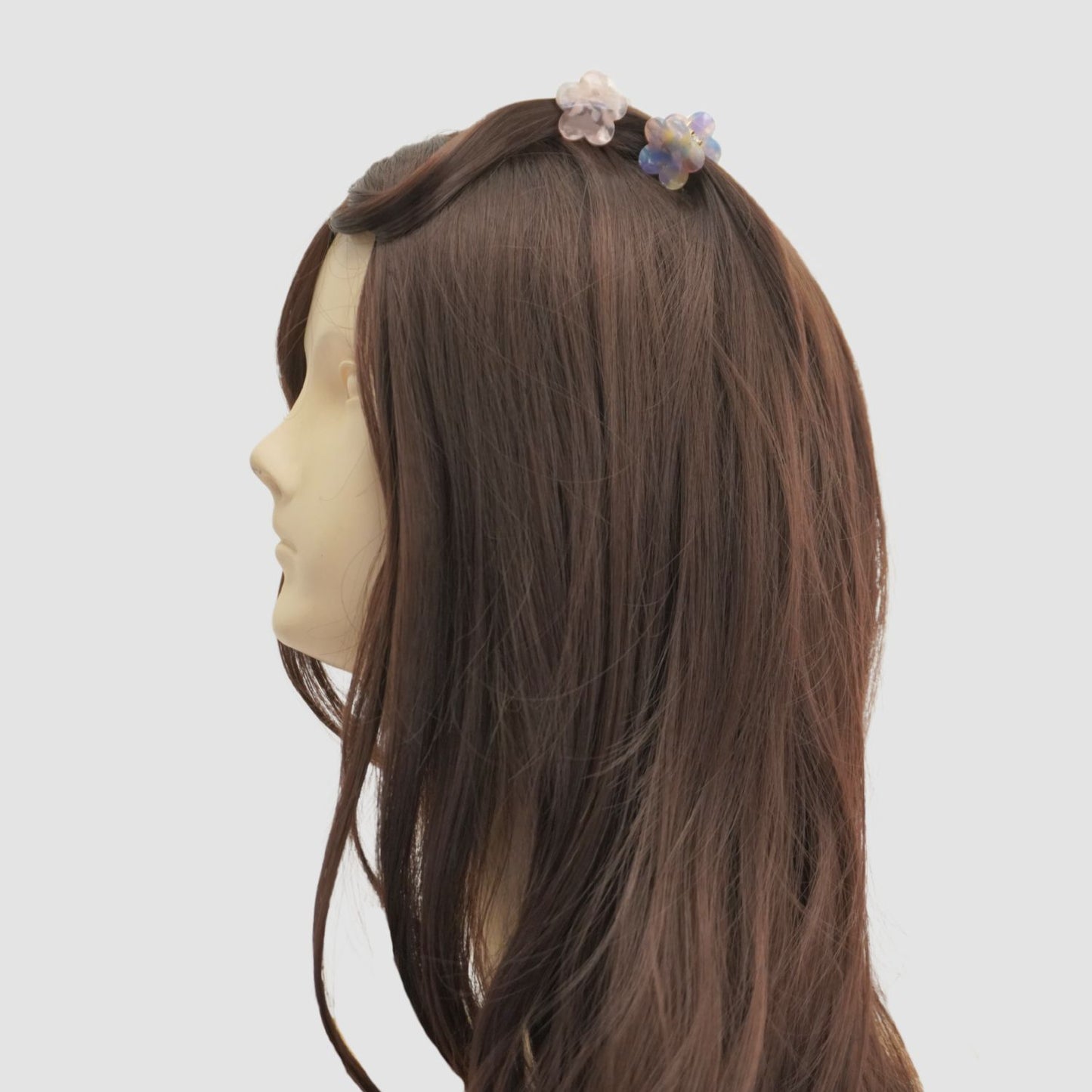 Flower Cloud Mini Hair Claw