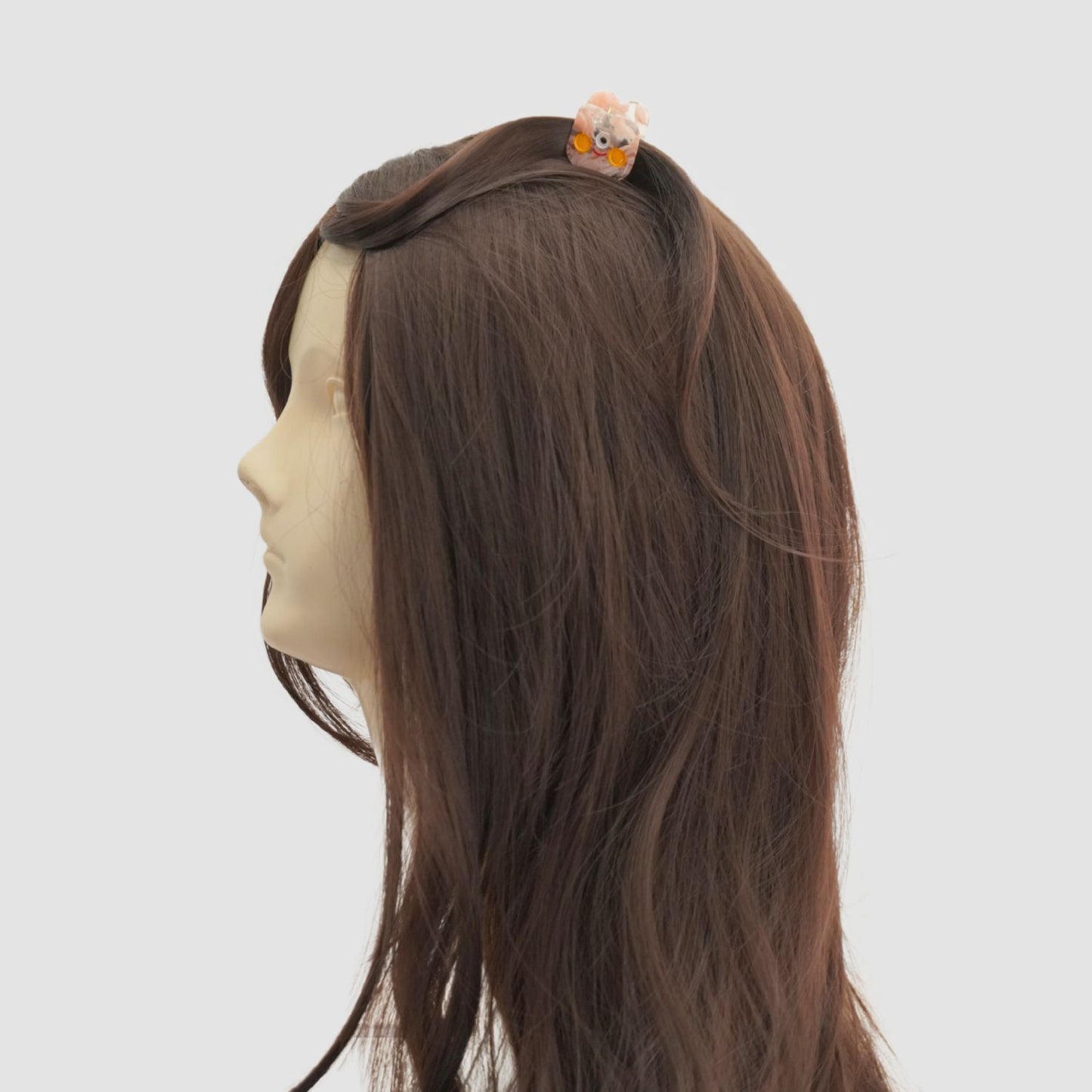 Mini Pink Monster Hair Claw