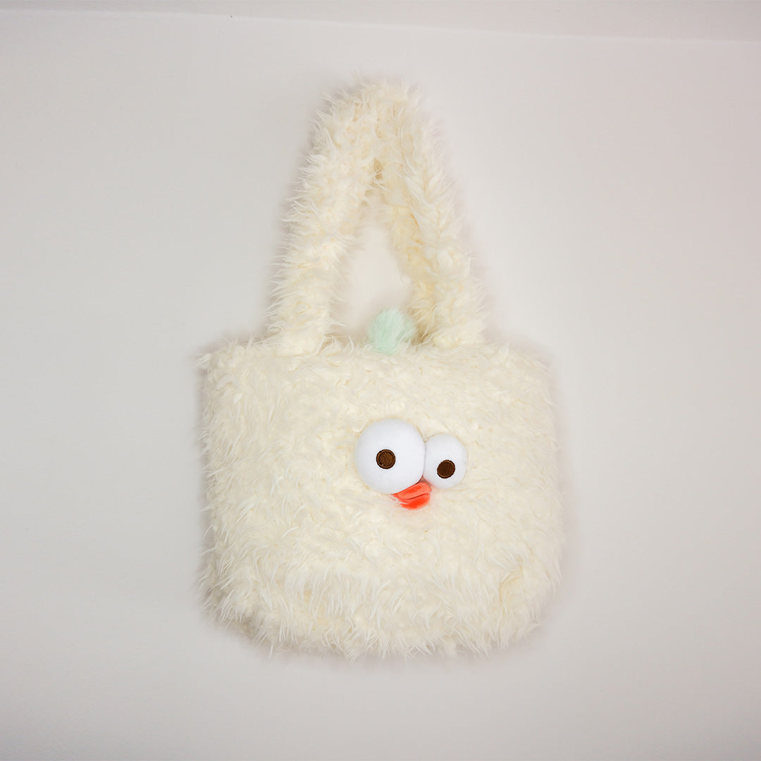 Fluffy White Chicken Tote 🐣