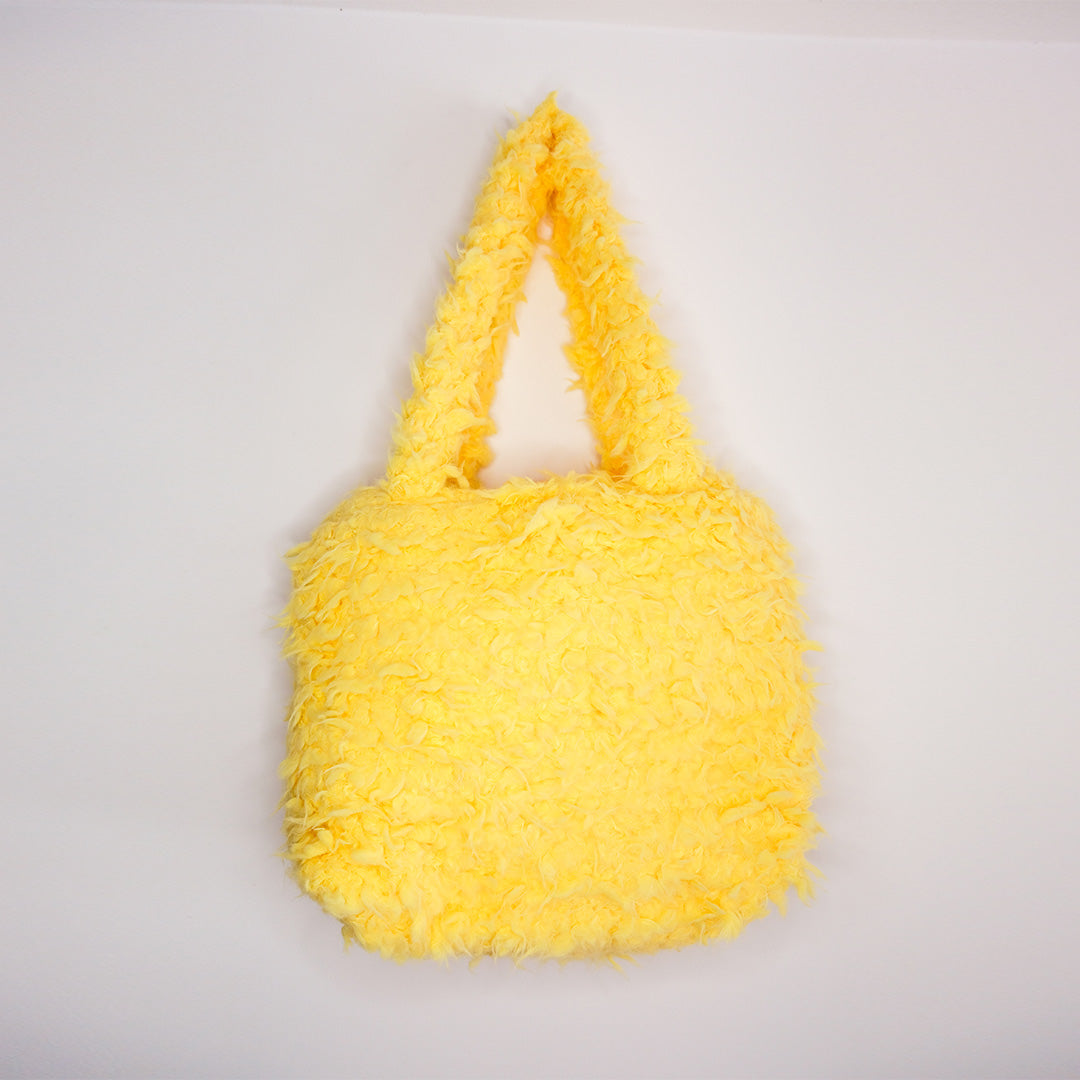Fluffy Yellow Chicken Tote 🐥