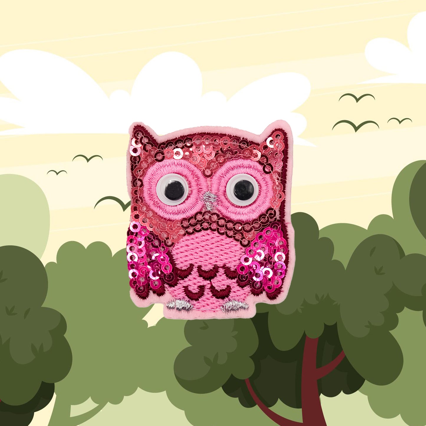 Fuchsia Owl